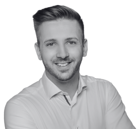 Nahaufnahme von Kollege Daniel Teichert